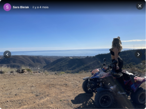 Photo clients Quad Marbella avec vues incroyable