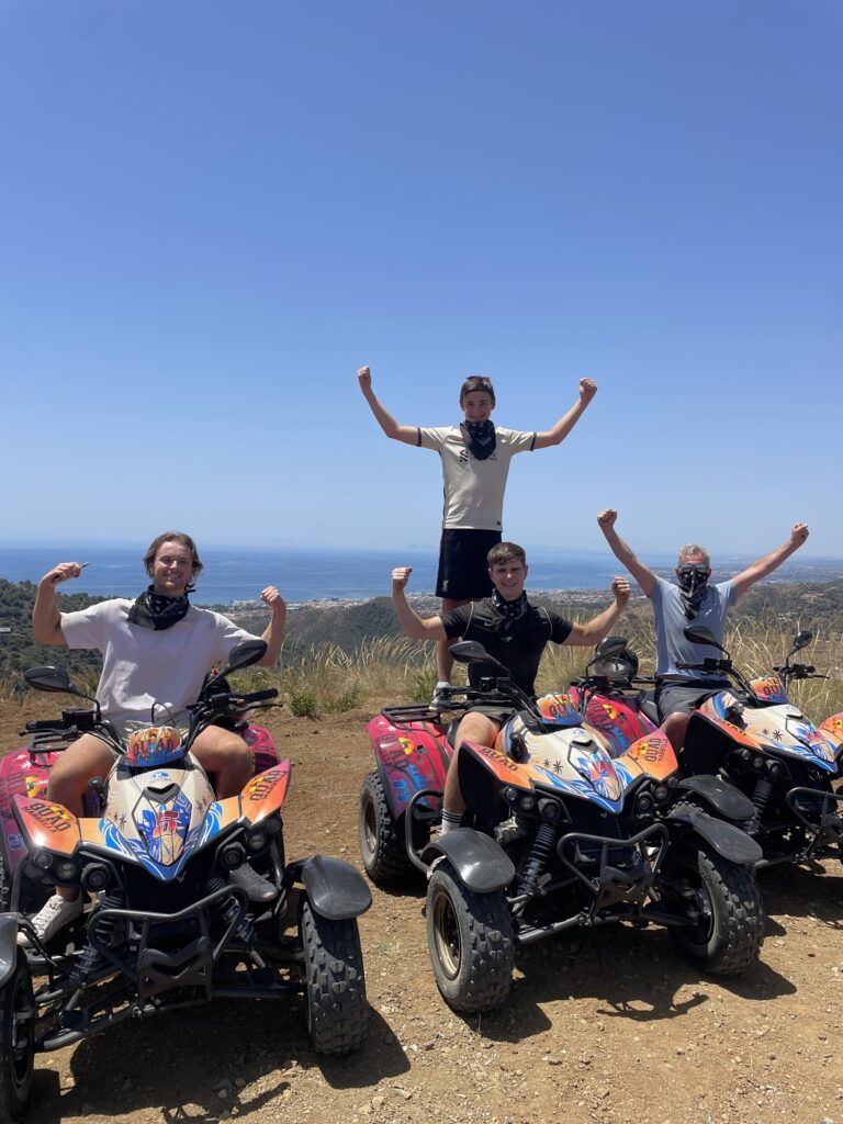 balade en quad chez Quad Marbella